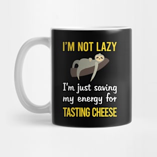 Funny Lazy Cheese Tasting Mug